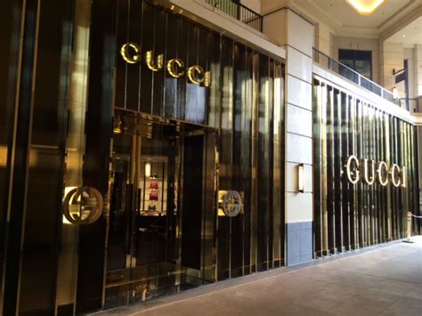 Gucci Now Open at the first and .